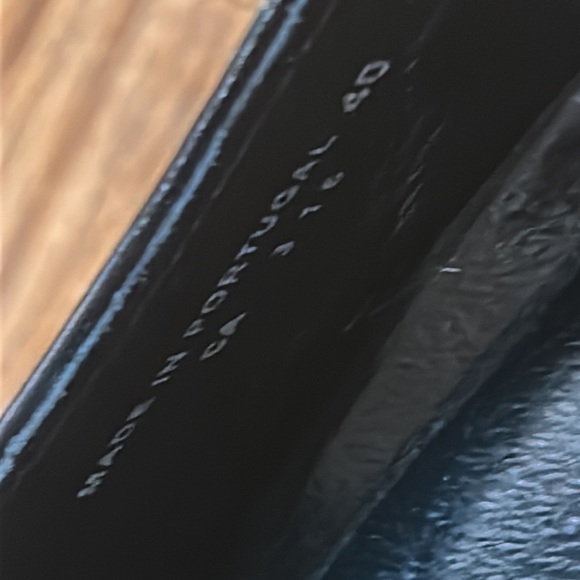 Dansko 90s Y2K Leather Wingtip Oxford Chunky Platform Shoes Made in Portugal - Picture 3 of 10